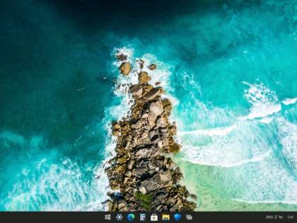 Как изменить фон рабочего стола в Windows 10X