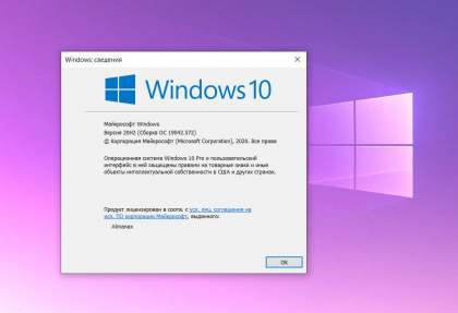 Проверьте, установлена ​​ли у вас  Windows 10 версия 20H2 (October 2020 Update).