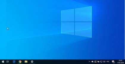 Как переместить Часы в конец панели задач в Windows 10