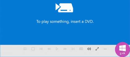 Как получить официальное приложение проигрыватель DVD Windows.