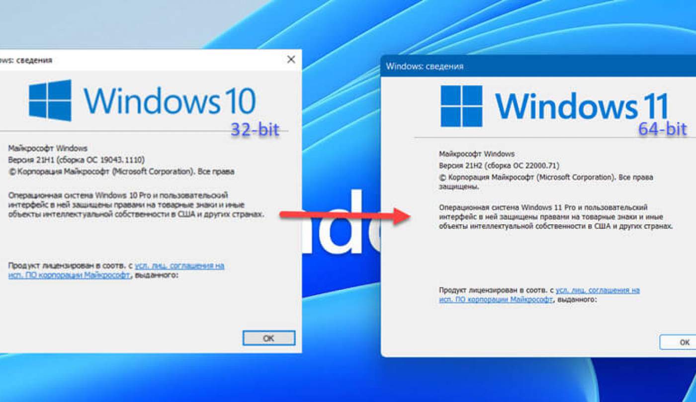 Поменять виндовс 32 на 64. Обновить виндовс с 32 бит до 64 бит. Как перейти с 32 на 64 битный Windows 10. Выходит ли оригинальная виндовс в России.