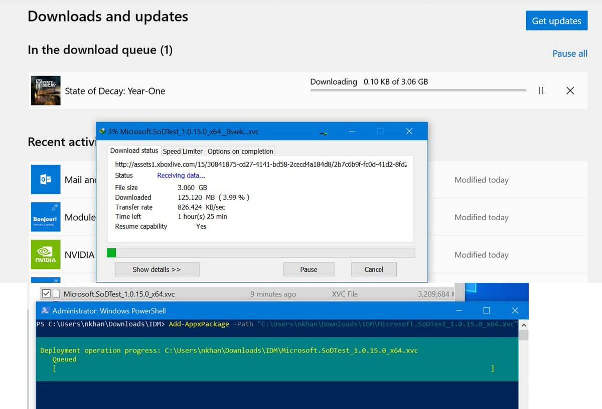 установить State of Decay в предварительных сборках Windows 10