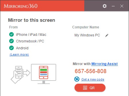 Mirroring360 Sender