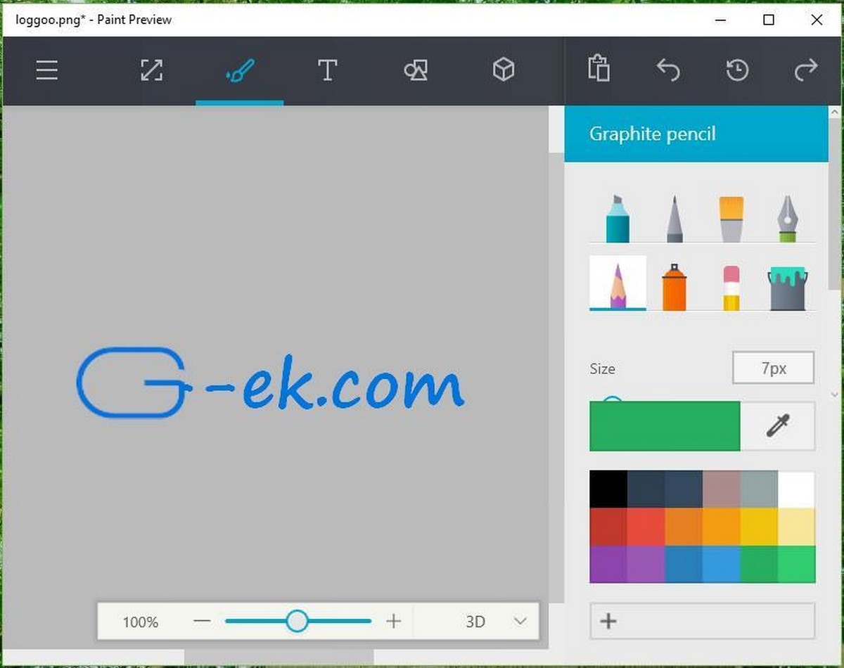 Как сделать свечение в paint 3d